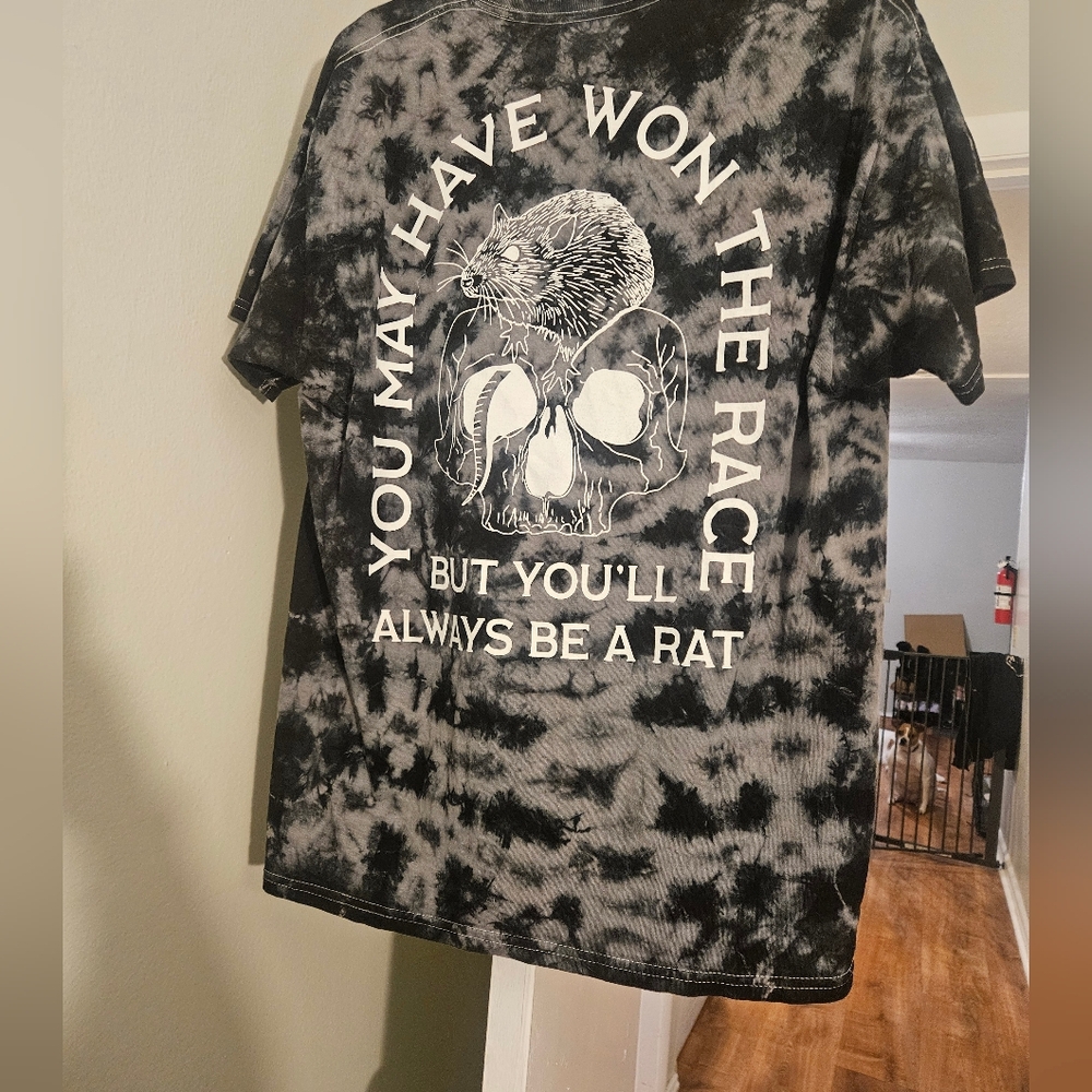 Empyre Black and Gray Tie-Dye Tee